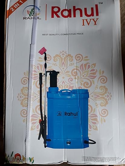 COOLTECH PRODUCTS Agricultural Hand and Battery Operated Knapsack Sprayer Pump,18L (Yellow)