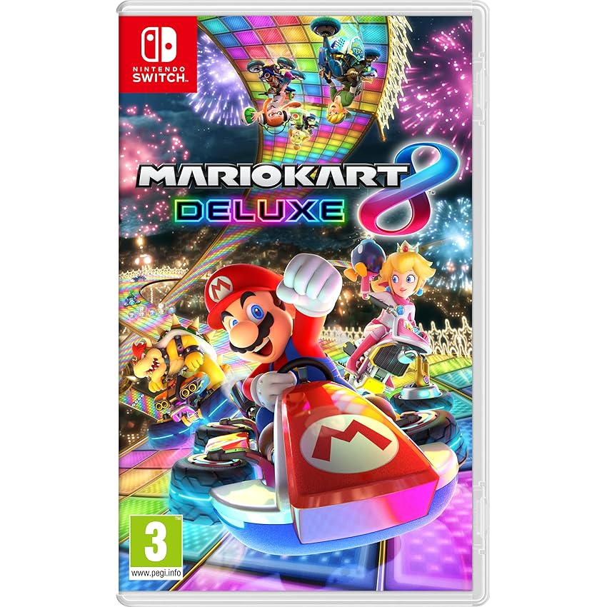 Mario Kart 8 Deluxe - Videogioco Nintendo - Ed. Italiana - Versione su scheda