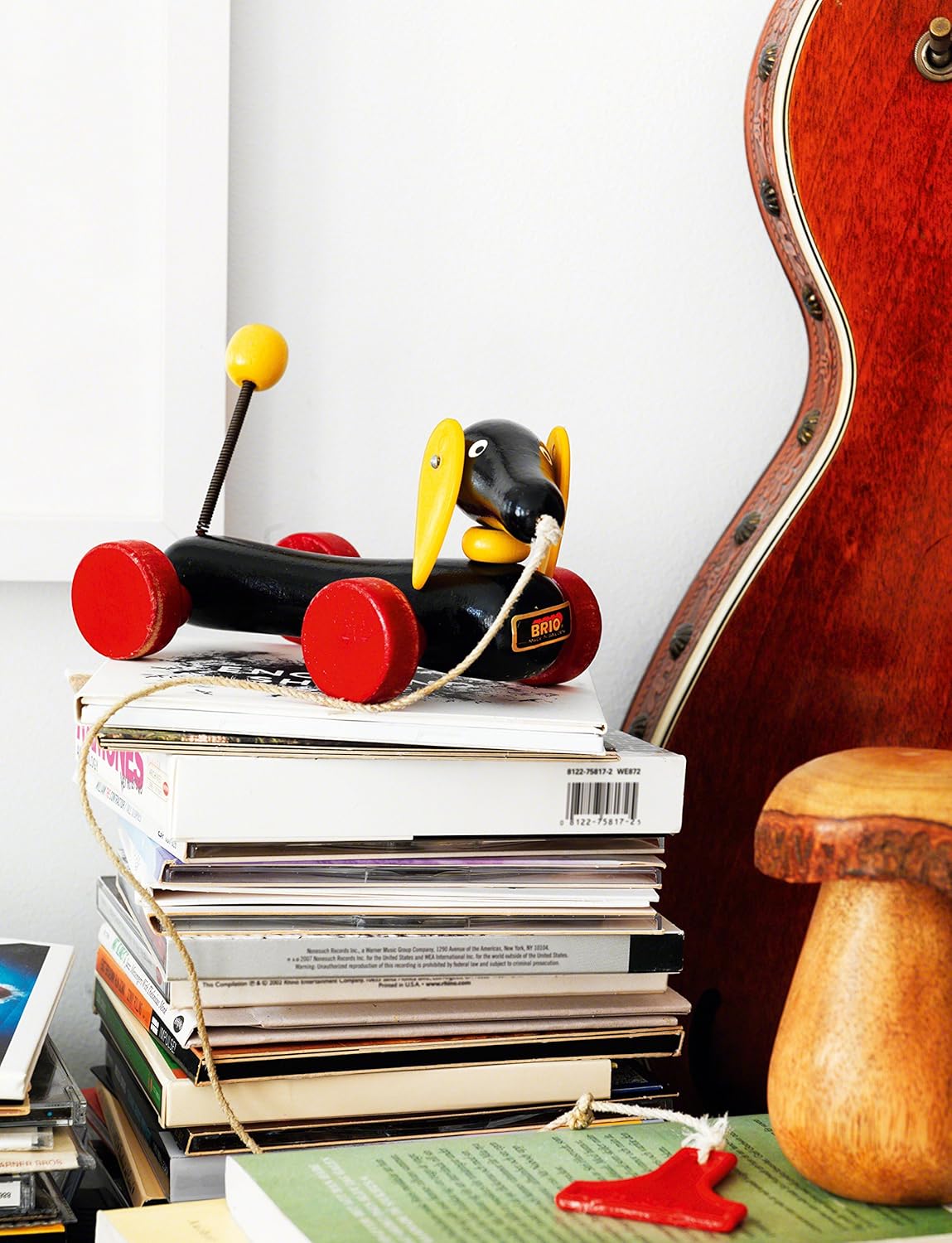 brio dachshund pull toy