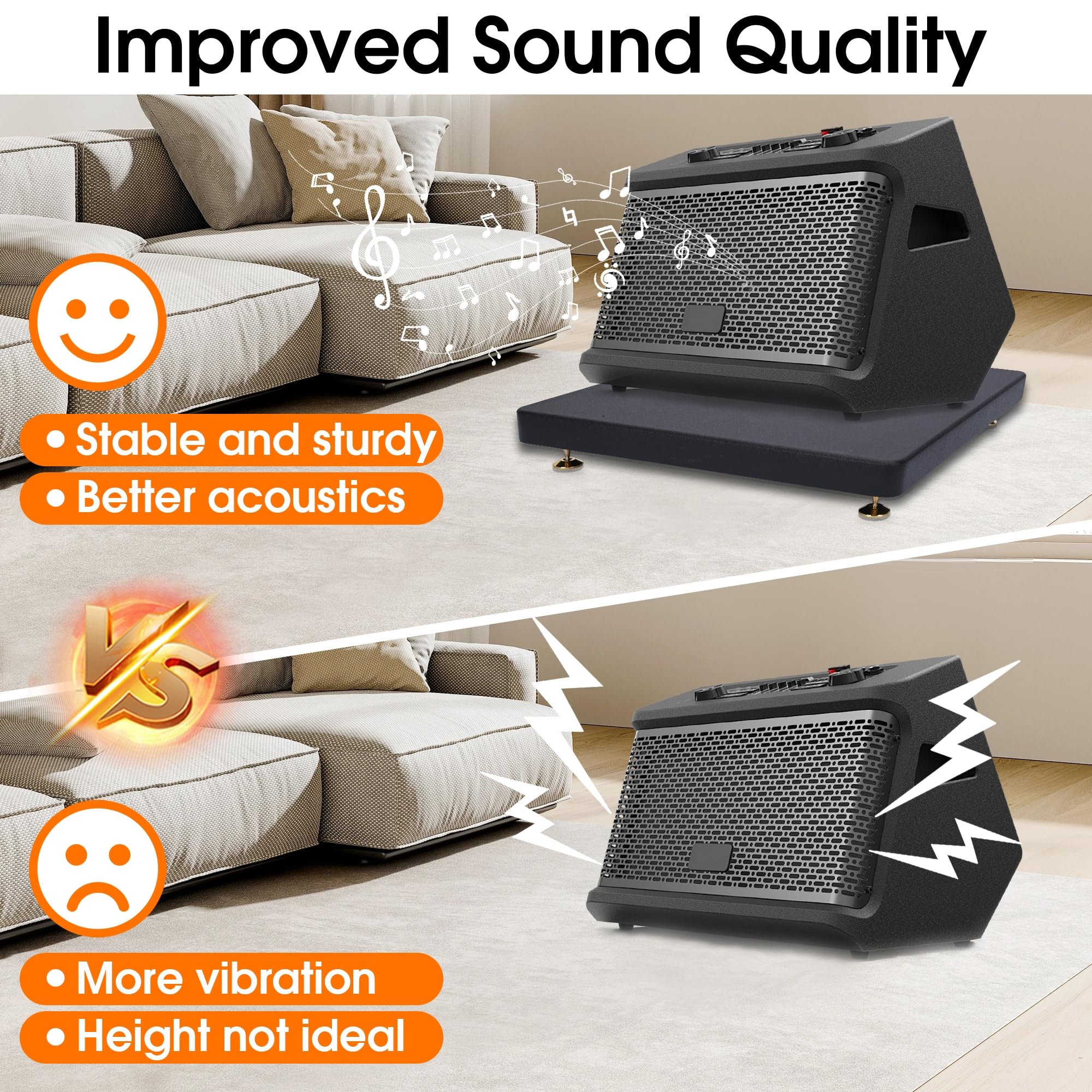 Mua bimiti Subwoofer Isolation Stand 14x14in Subwoofer Base Stand ...