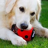 Petface Lindy the Ladybird Plush Dog Toy with Squeaker view 5