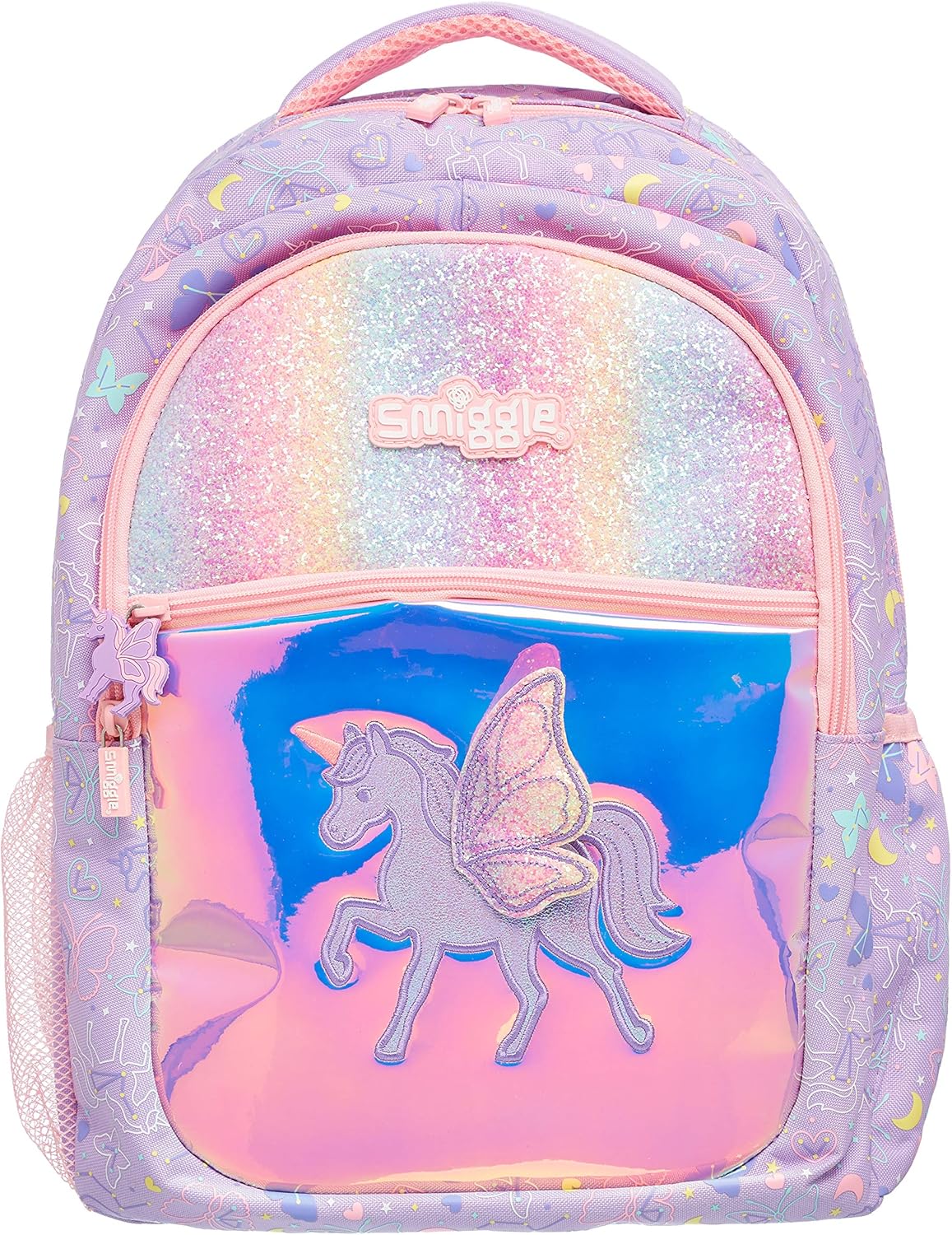 smiggle glitter bag