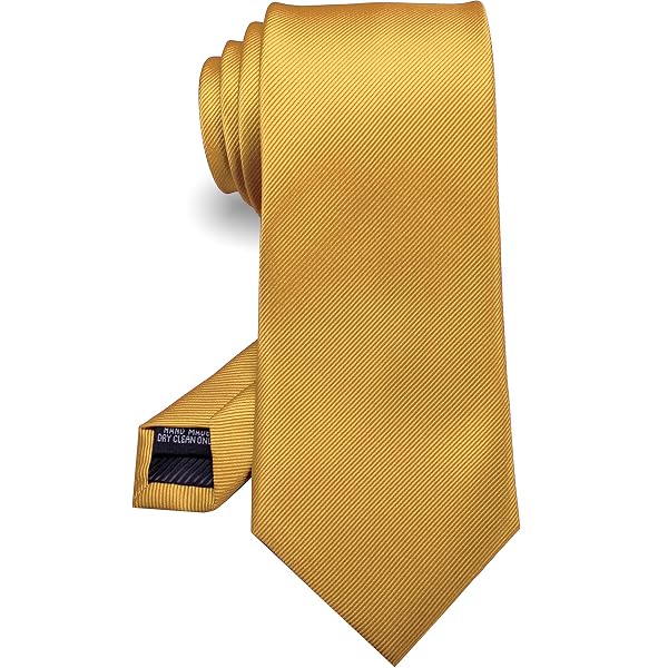 FATASH - Corbata De Satén Para Hombre, Color Liso, 150 Cm De Largo, Ideal Para Negocios, Bodas Y Eventos