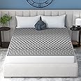 Vibe 2” Cool Pod Convoluted Gel Memory Foam Mattress Topper, Queen