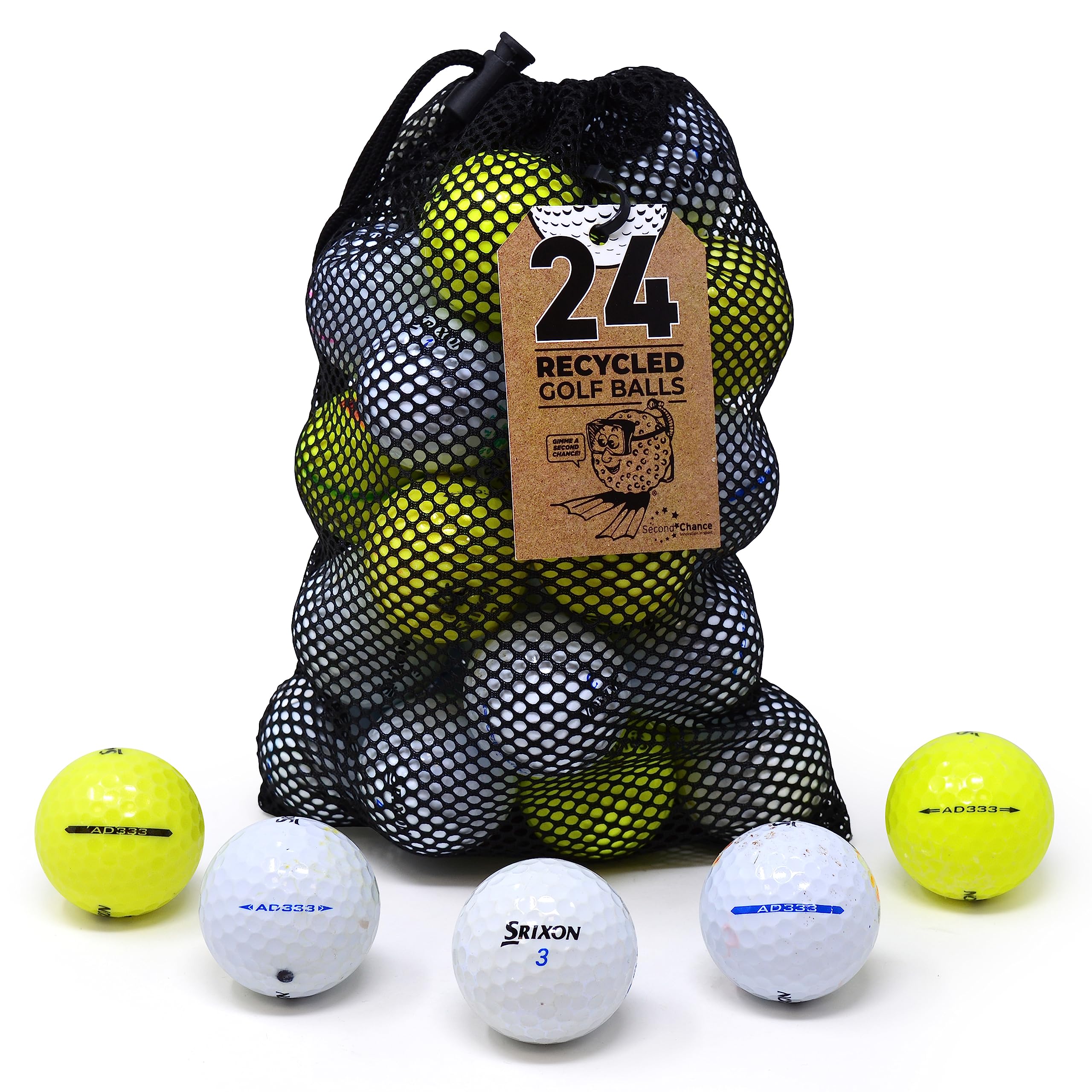 Second Chance Srixon Ad 333 24 Lake Golf Balls (Grade B) — image 1