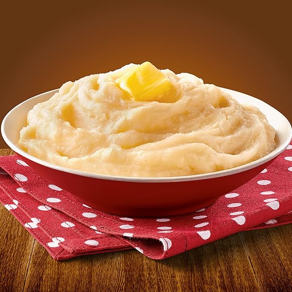 BETTY CROCKER CREAMY BUTTER MASHED POTATOES, MADE WITH REAL POTATOES, 4 OZ