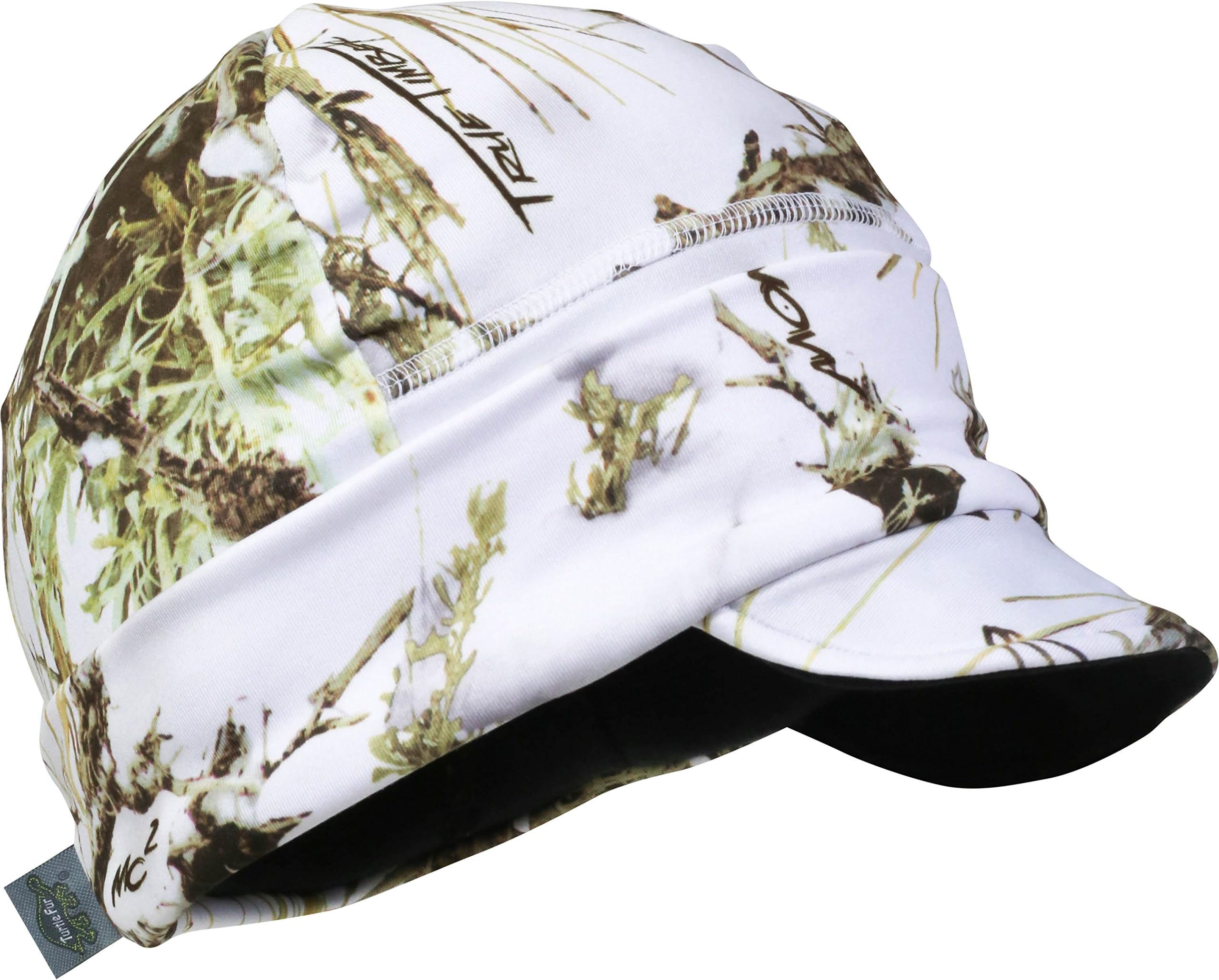 Turtle Fur Camo - Comfort Shell Deep Cover Cap, Heavyweight Fleece Lined Hat, TrueTimber MC2 Snow