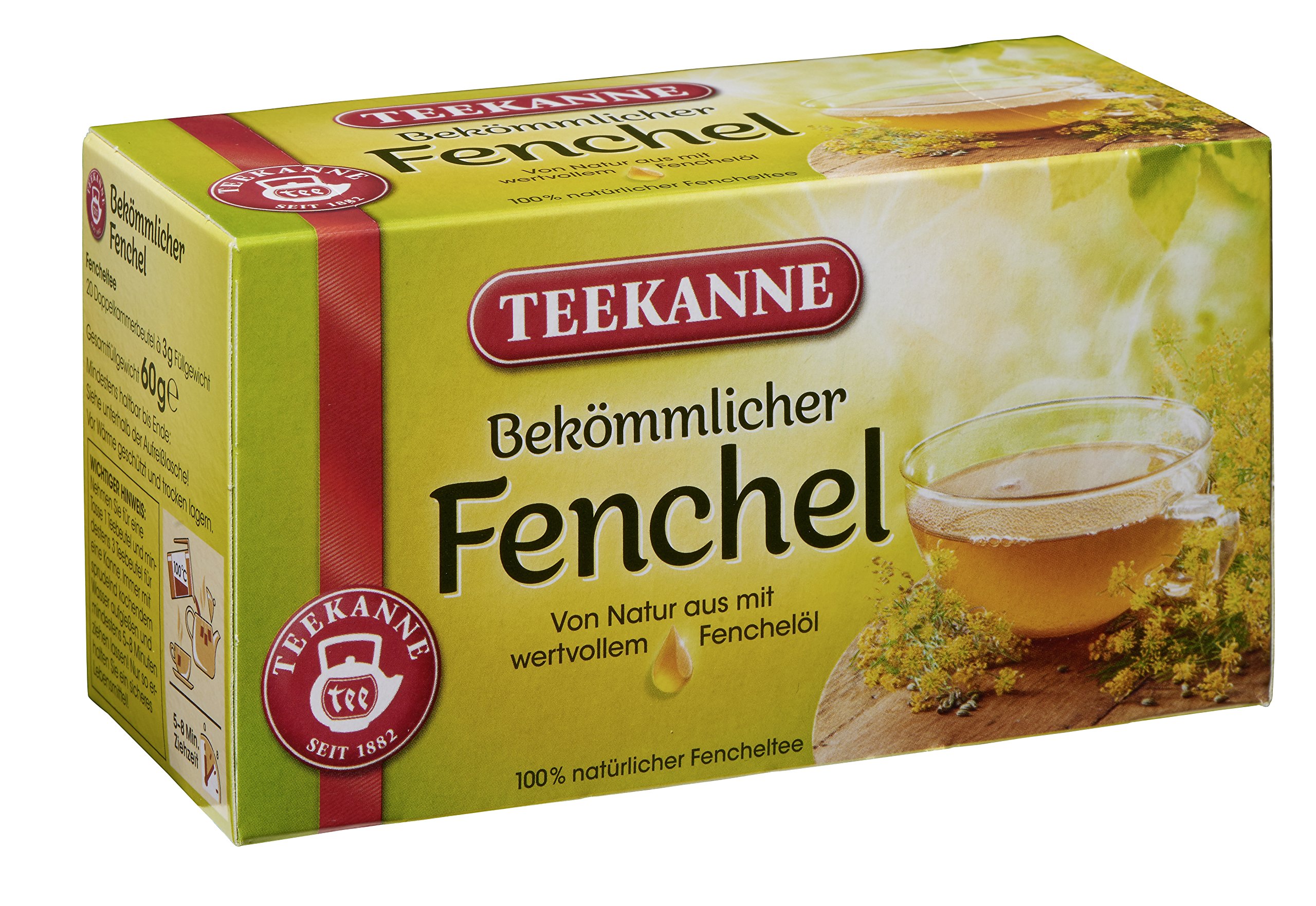 TEEKANNE Fenchel AnisKümmel (fennel anisecaraway) / 2x 20