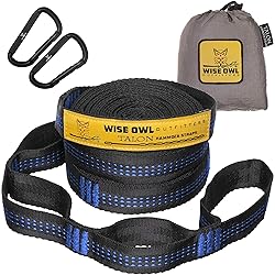 Wise Owl Outfitters Talon Hammock Straps - Combined