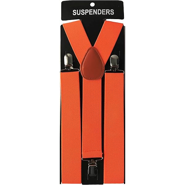 Unisex Adjustable Clip Braces 35mm Trouser Elastic Y-Back Suspenders Accessory E - Foto 9