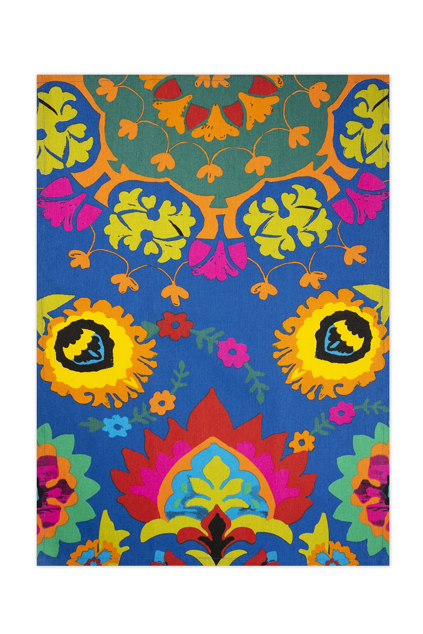 Excelsa New Delhi Kitchen Towel 100% Cotton 70 x 50 cm with Hole