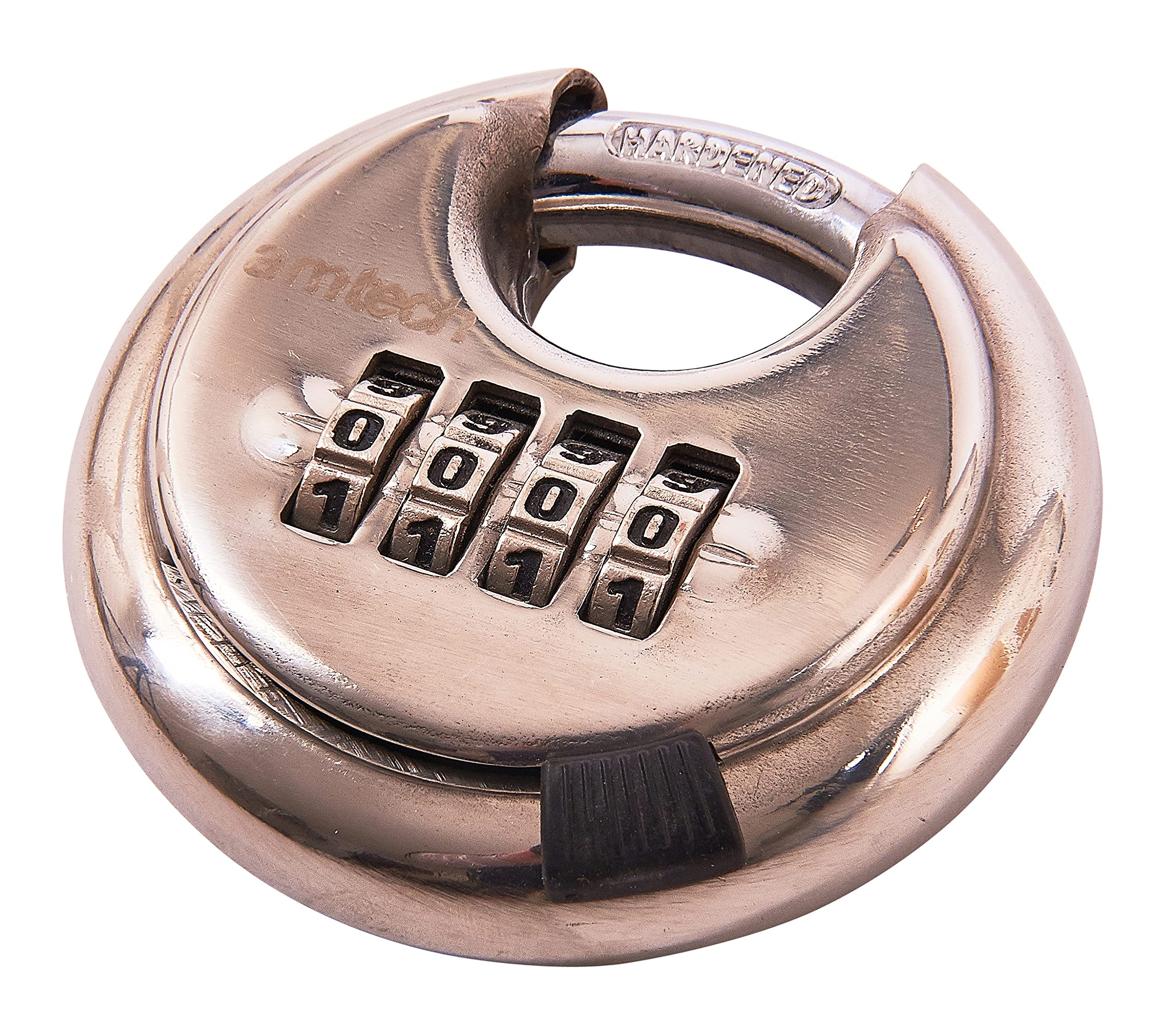 Amtech T1146 70mm 4 Digit Stainless Steel Combination Padlock