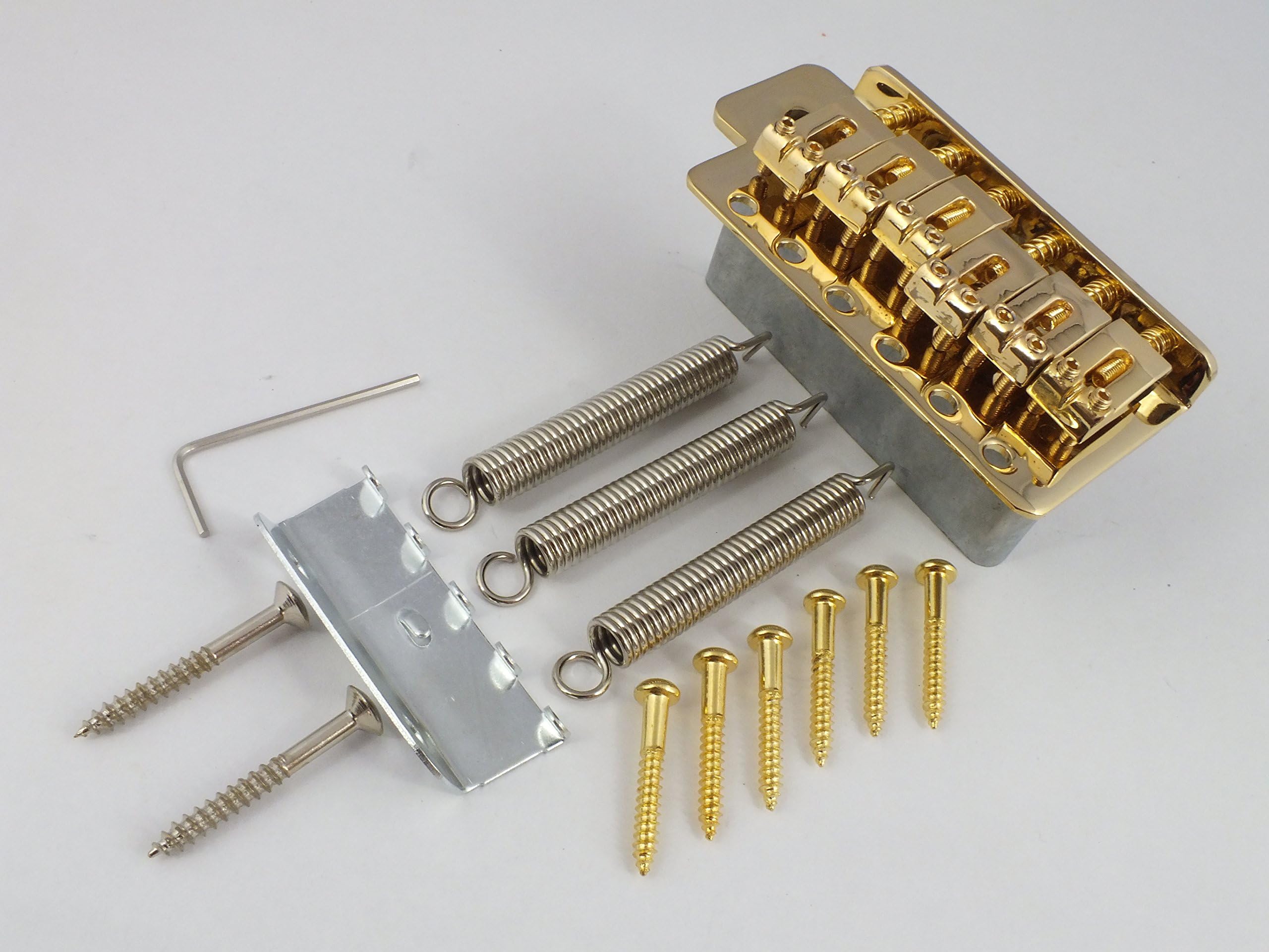 TREMOLO BRIDGE & Screws for Stratocaster - GOLD