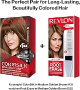 Revlon ColorSilk Beautiful Color 43 Medium Golden Brown view 9