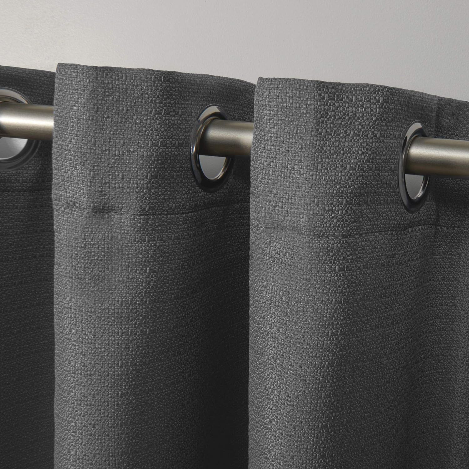 Exclusive Home Curtains Aztec Indoor Outdoor Grommet Top Curtain Panel Pair, 54x84, Azure