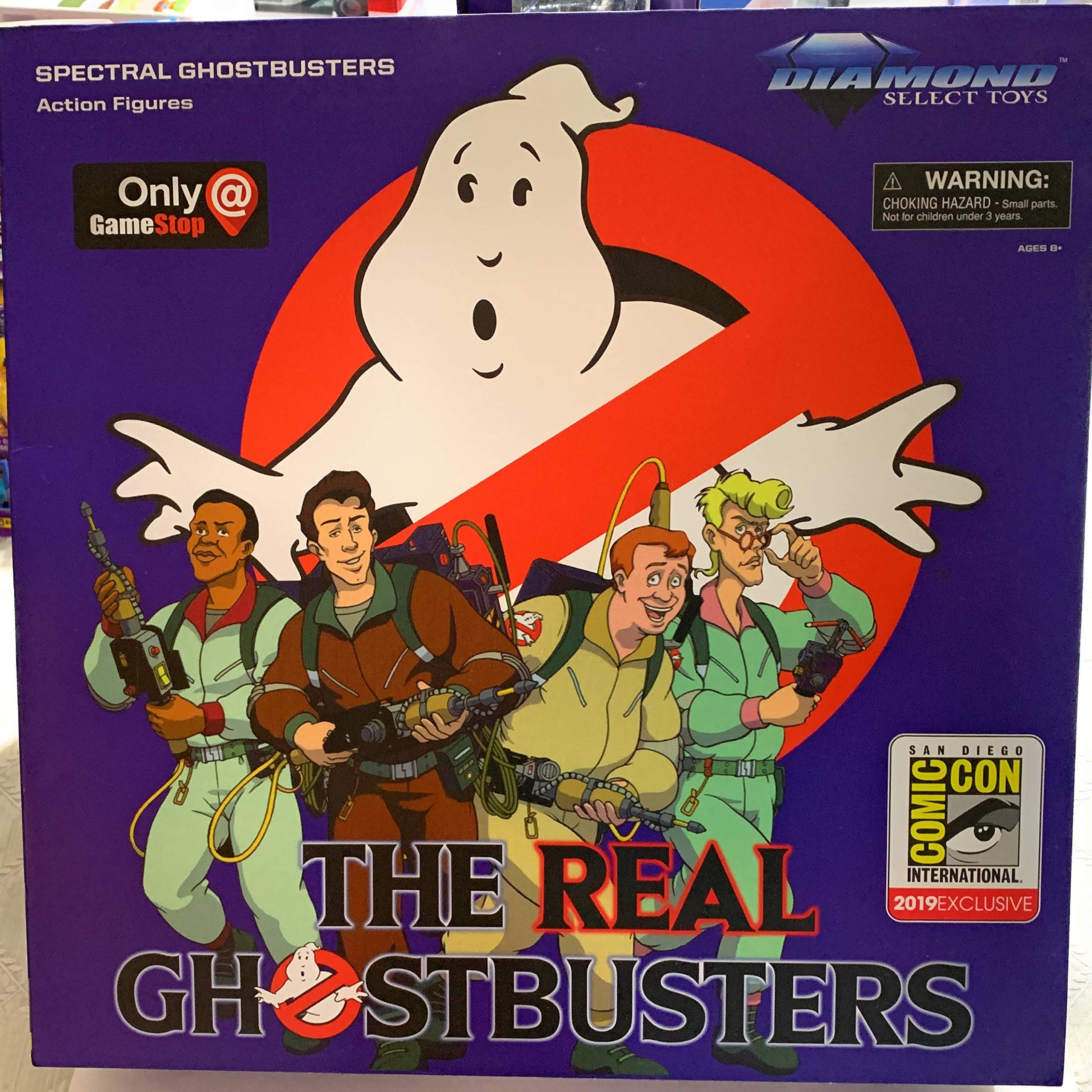 The Real Ghostbusters Spectral Ghostbusters Action Figures