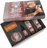 Viking Revolution Beard Conditioner Kit Sandalwood Beard Wash Oil Balm Comb view 3