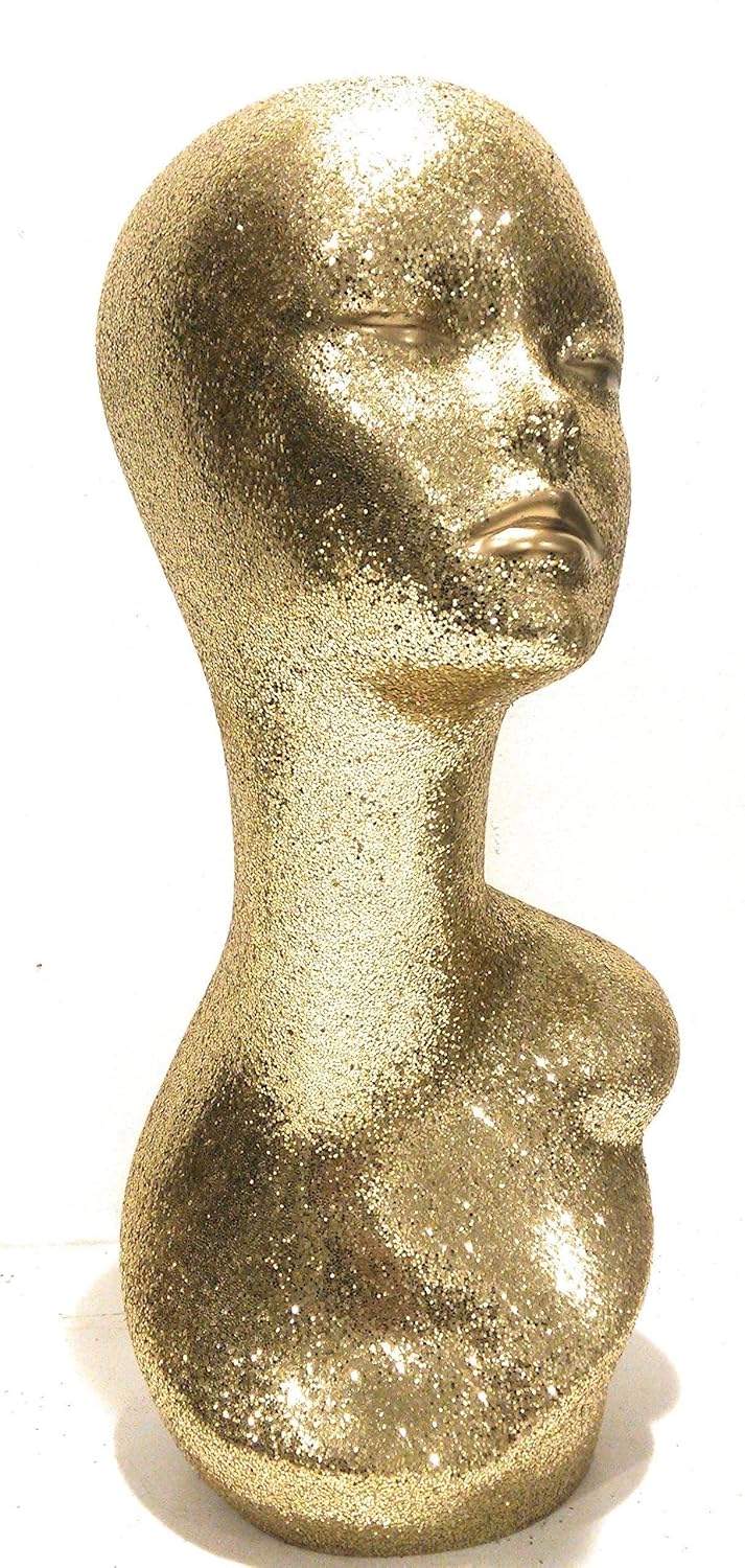 Gold wig head Clearance