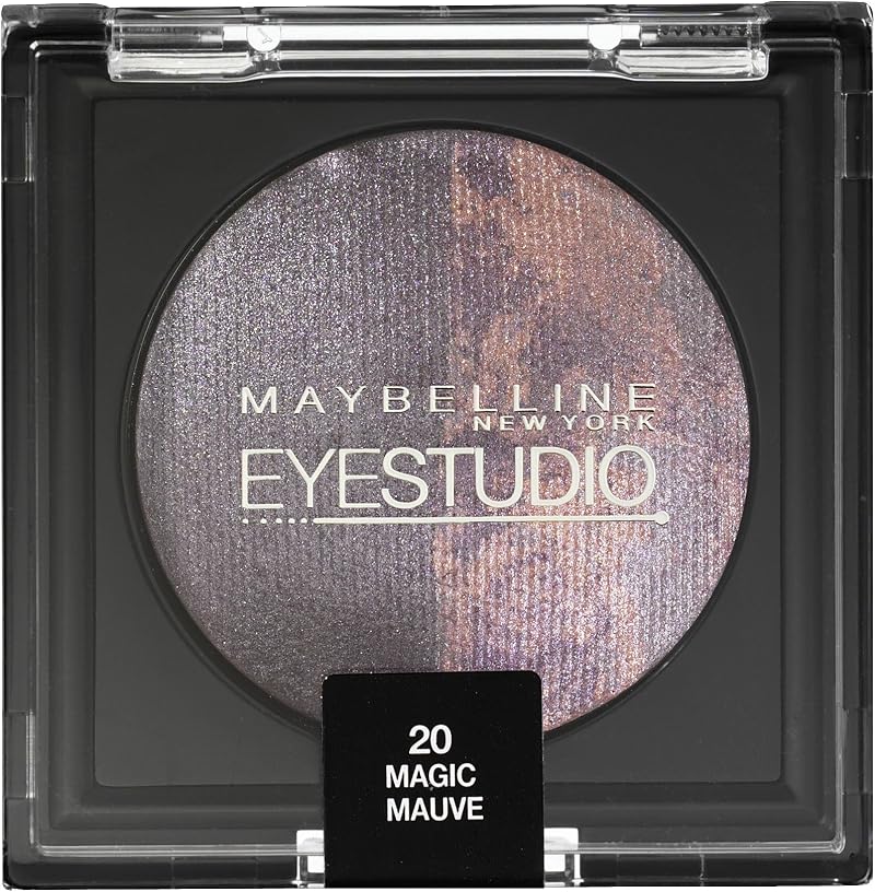 Maybelline Eyestudio Duo Eyeshadow 20 Magic Mauve Baked Pigment Pearly Shimmer