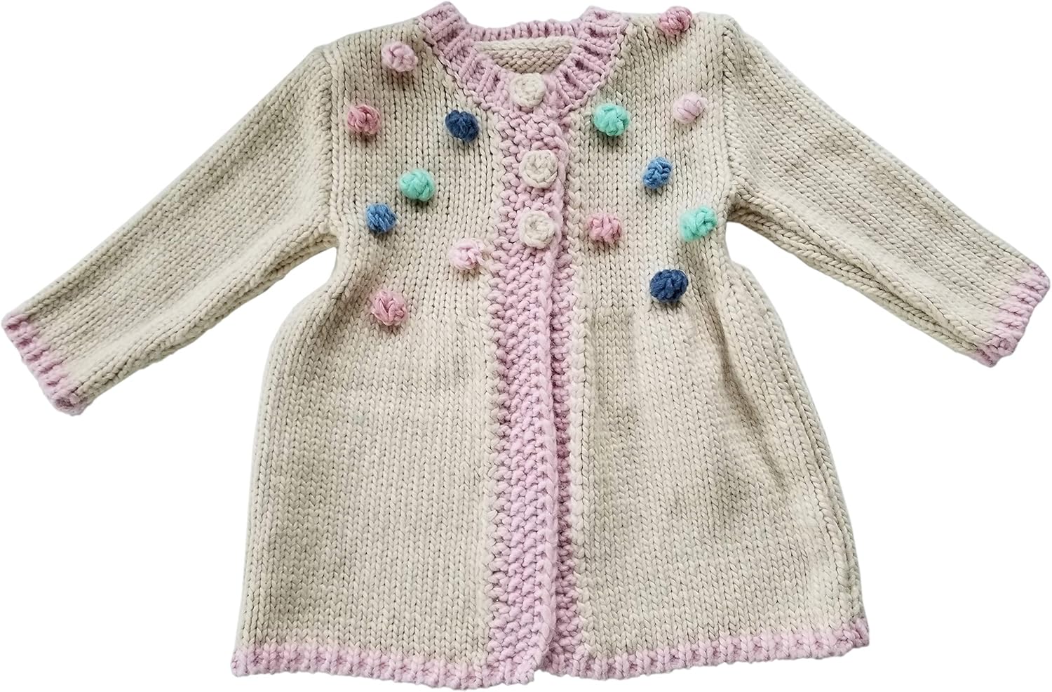 baby girl popcorn sweater