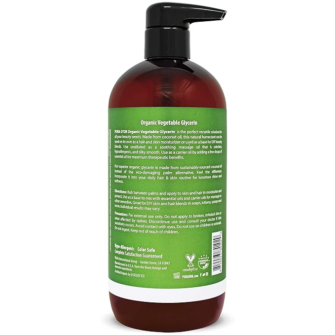 glycerin and coconut oil for dry skin