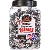 Walkers' Nonsuch Liquorice Toffees | with Condensed Milk &amp; Black Treacle | Imported from the UK | Traditional British Candy | Old Fashioned Licorice Toffee | 44.09 Oz (1.25kg)