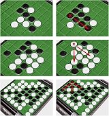Ideal Othello Classic Game: Two Players Strategy Disk Flip Fun Brand Ideal view 3