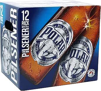 Cerveza Polar Pilsen - Paquete de 12 x 33cl – Total: 396 cl