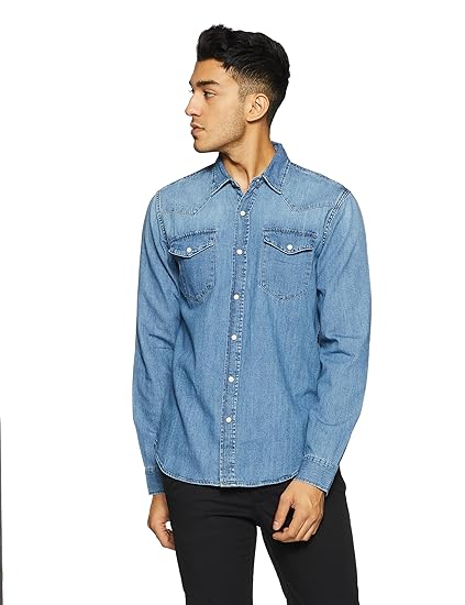gap men's slim fit shirts