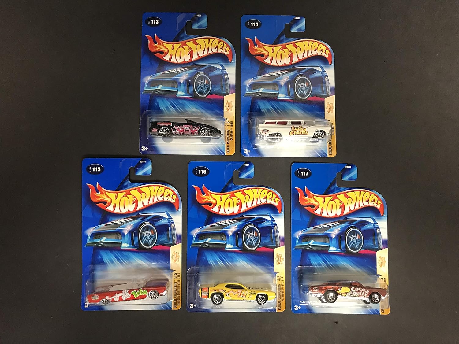 2004 Hot Wheels Cereal Crunchers Series 