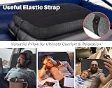 TREKOLOGY ALUFT Ultra Large Inflatable Camping Pillow 60x38cm Grey view 4