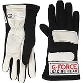 G-FORCE Racing Gear G-Force 4101CSMBK G5 Black Child Small Junior Racing Gloves
