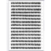 KEYYOU Lash Clusters,40D 10mm for DIY Natural Volume