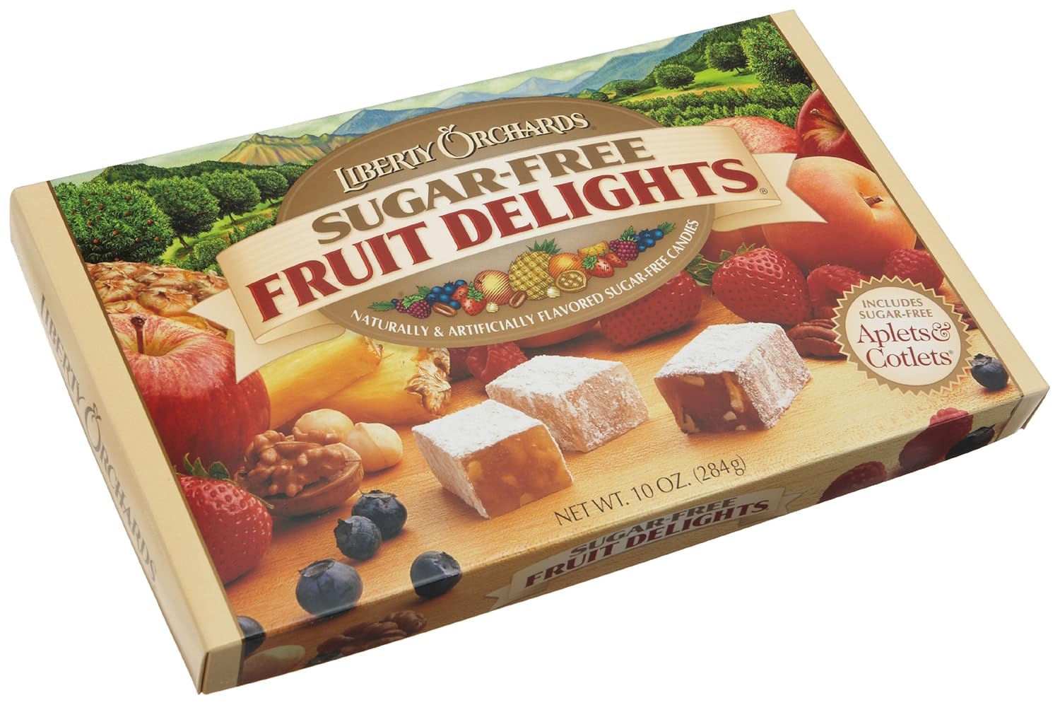 Liberty Orchards Fruit Delights, SugarFree, 10Ounce