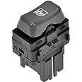 Dorman 901-197 Front Passenger Side Door Window Switch Compatible with Select Chevrolet/GMC Models, Black