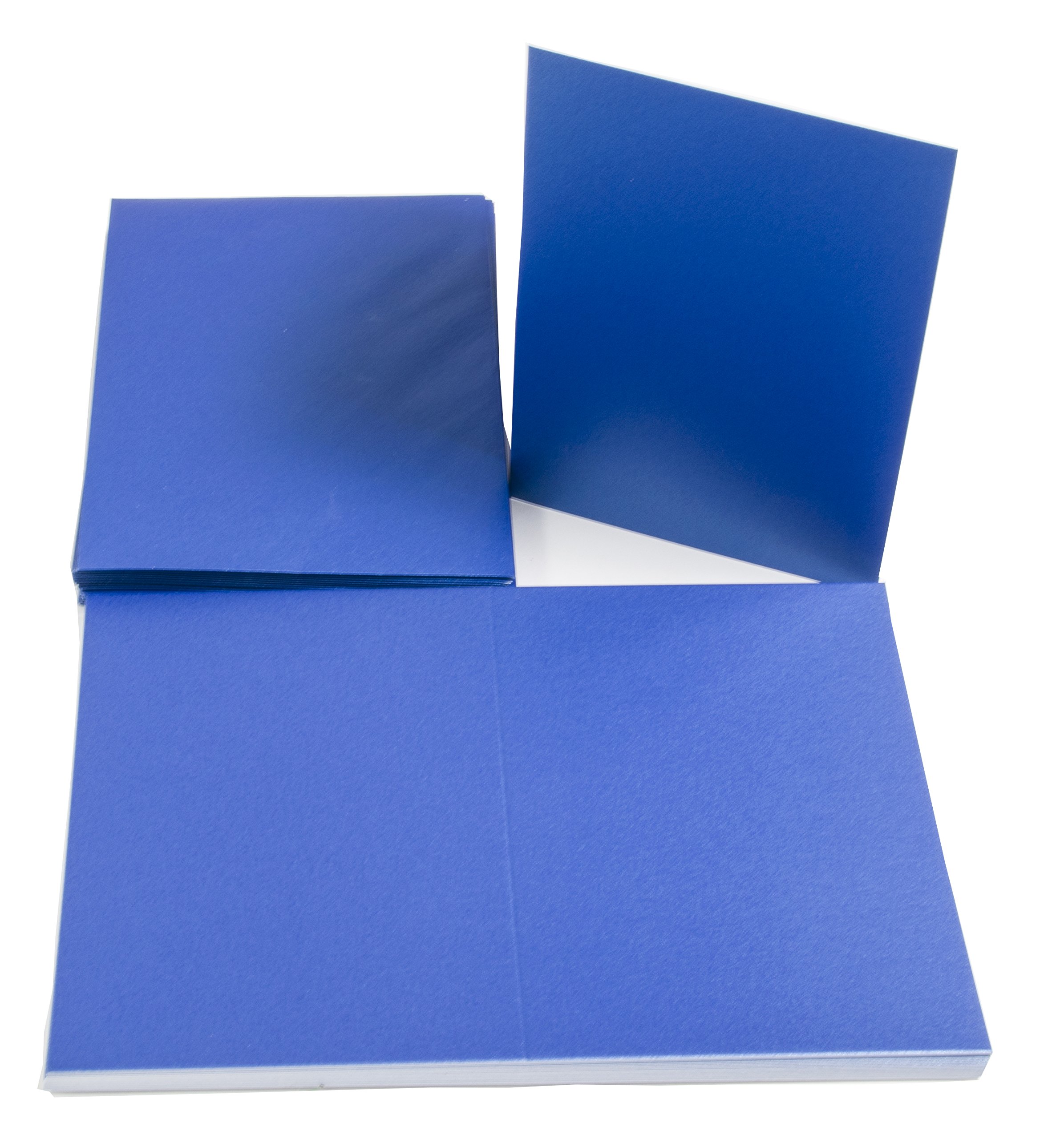 The Paper Palace 20 Blue Pearlescent Cards and Envelopes, 15 x 20 x 5 cm