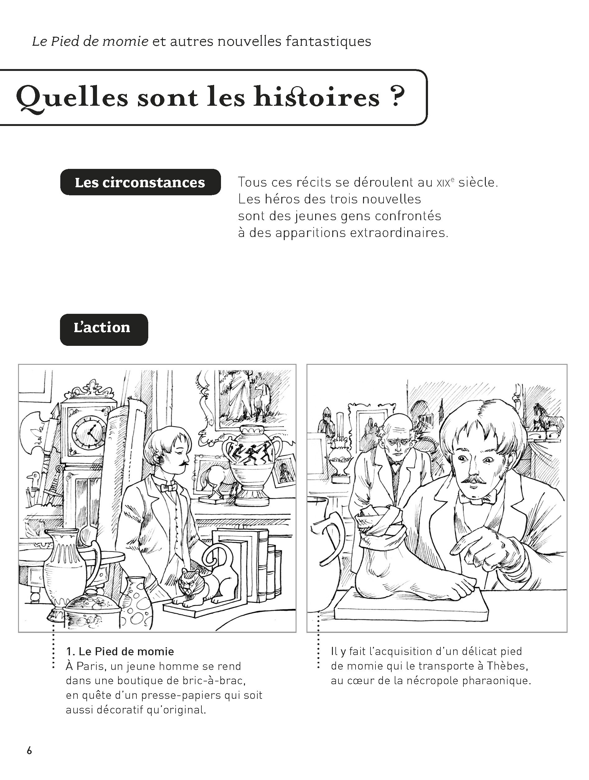 Le Pied De Momie Fiche De Lecture