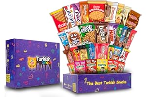 International Snack Box, Turkish Snack Box, Premium Exotic Foreign Snack Food Gifts, Variety Taste Care Package, International Assortment Bulk Snacks, Asian European Chocolates, Delight Mystery Pack