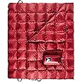 Horizon Hound Down Camping Blanket - Outdoor Travel Blanket | Sustainable Insulated Down | Lightweight & Warm Quilt for Camping, Stadium, Hiking & Festival | Water Resistant, Packable & Compact