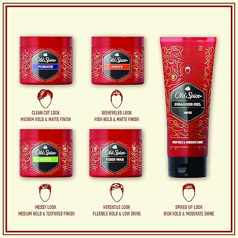 Amazon Com Old Spice Swagger Hair Gel Styling For Men 6 7 Flo Oz