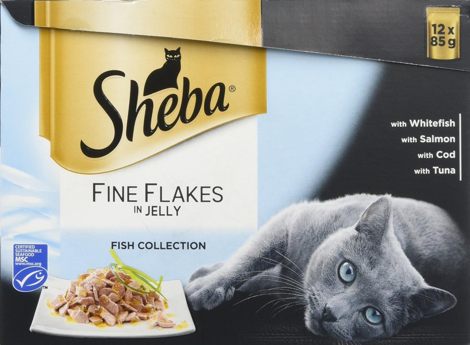 sheba fine flakes fish