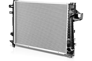 Auto Dynasty Radiator Compatible with 02-08 Dodge Ram 1500 2500 3500 3.7L 4.7L 5.7L 5.9L, DPI 2480 1-Row Cooling Radiator, Aluminum Core