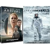 Arrival &amp; Interstellar (DVD 2-Pack of Extra-Terrestrial Themed Movies)