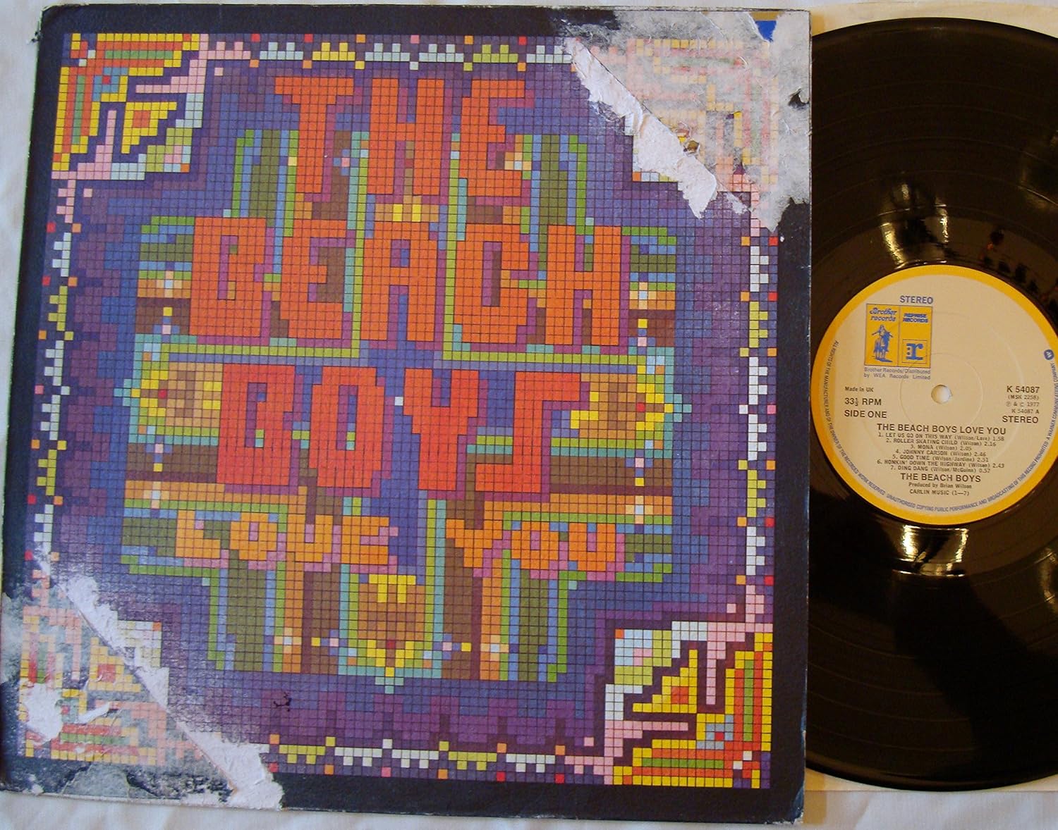 The Beach Boys - The Beach Boys Love You - 12" LP 1977 - Reprise ...