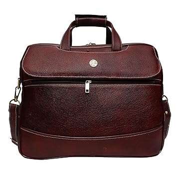 Hammonds Flycatcher Genuine Leather 15.6 inch Laptop Messenger Bag for Men|Office Bag|Travel Bag|Laptop Bag|Messenger Bag|
