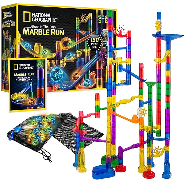 light up marble run