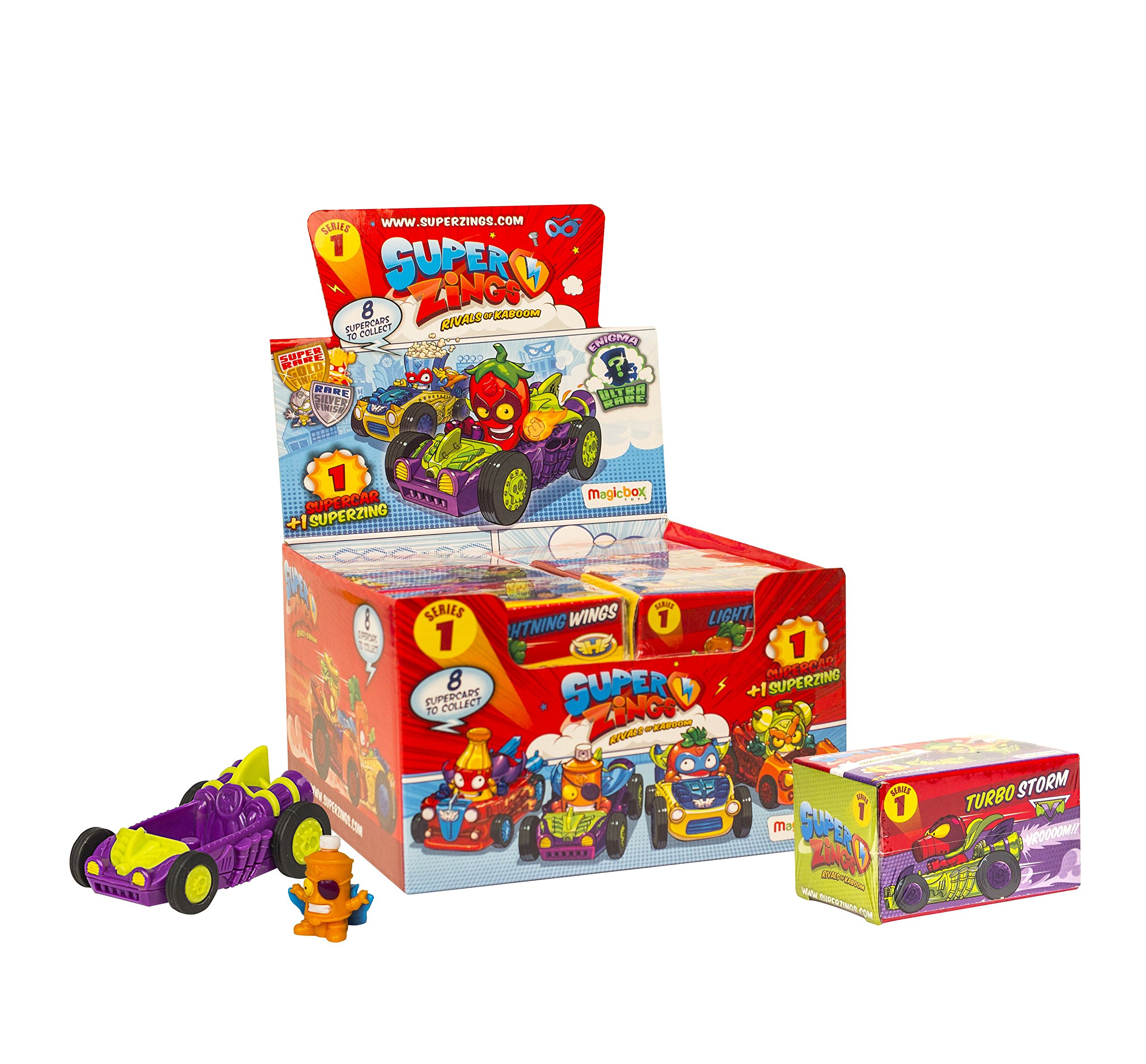 SUPERTHINGS Series 1 – Complete collection of 12 SuperCars. Each envelope contains 1 vehicle and 1 SuperThing