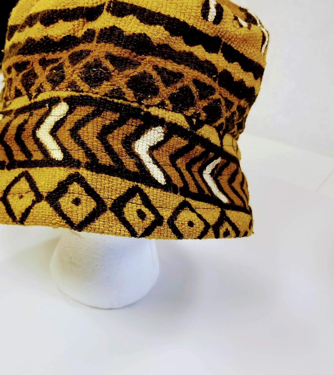 Handcrafted Warm and Cozy Bucket Style African Mud cloth