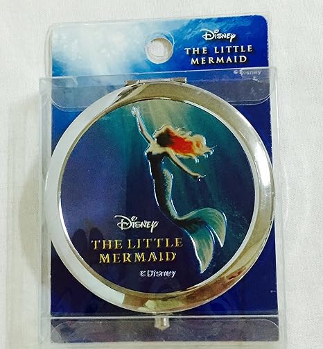 Amazon Co Jp アリエル リトルマーメイド コンパクトミラー コスメ メイク 化粧 ディズニープリンセス グッズ キャラクター 雑貨 おもちゃ
