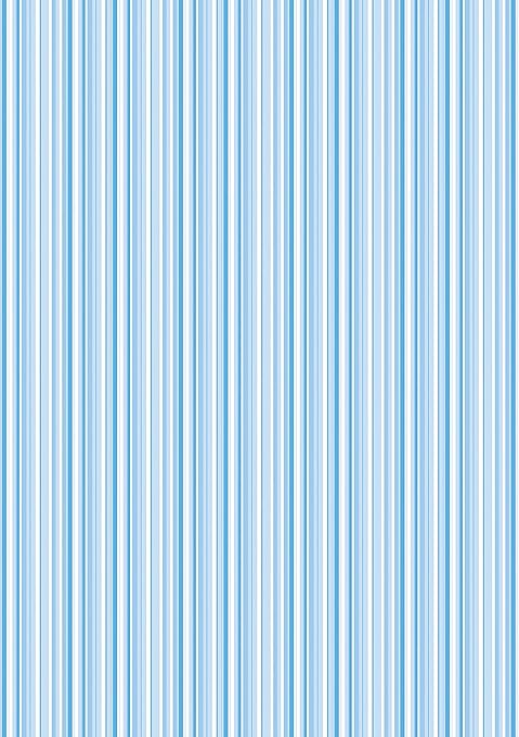 1 x A4 Hoja de estampado azul a rayas impresión Comestible Wafer Hoja